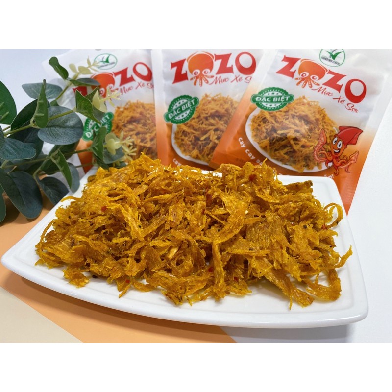 [Khô mực xé sợi Khuyến Mãi Sốc] Mực xé sợi tẩm gia vị ZOZO 25g - Khô gà Cooky | BigBuy360 - bigbuy360.vn