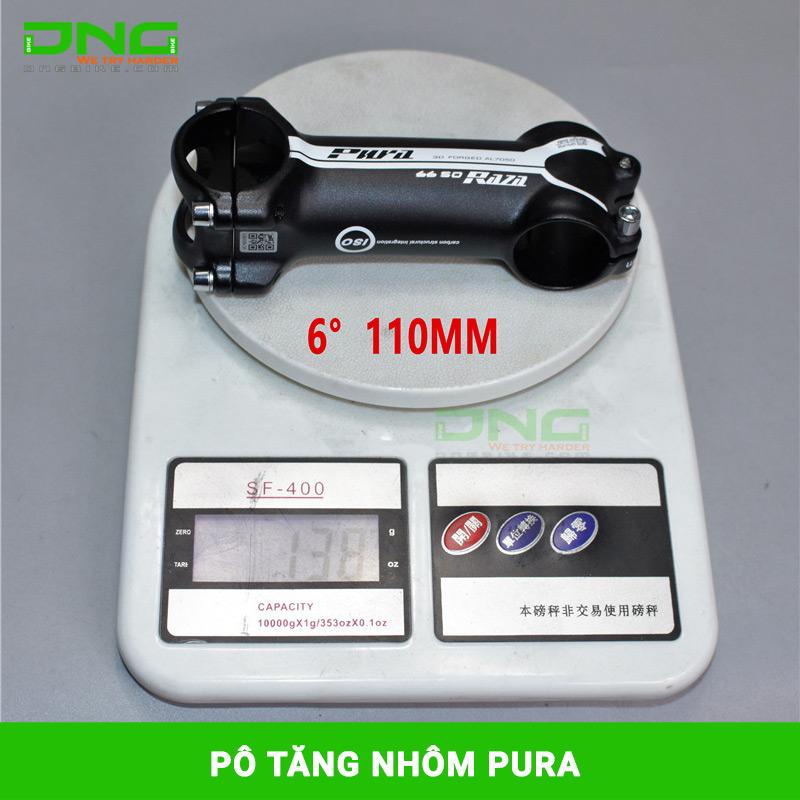 Pô tăng xe đạp nhôm PURA 31.8mm
