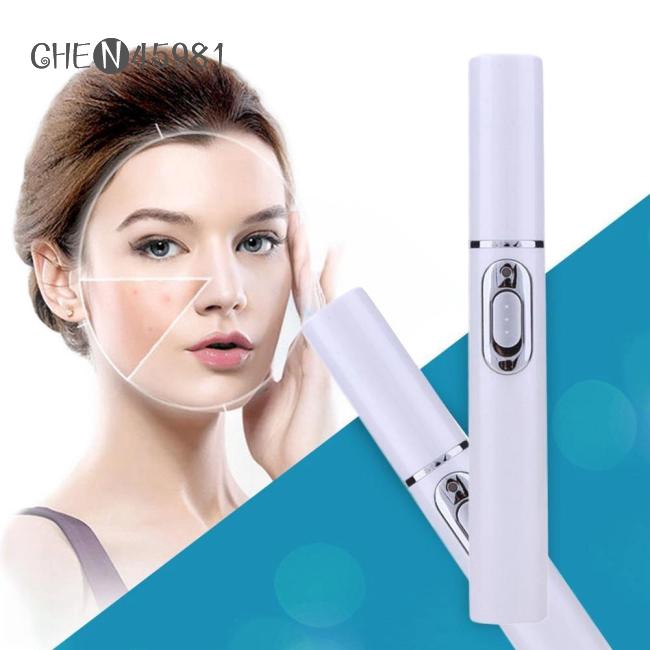 Portable Wrinkle Scar Acne Remover Device Powerful Blue Light Therapy Pen Blu-ray Acne Pen Eye Skin Care Tool