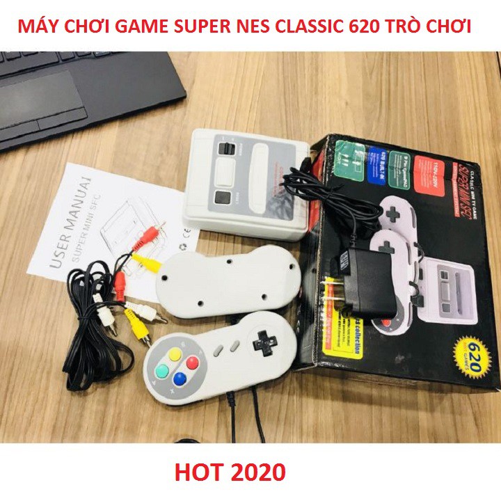 Máy Chơi Game, Super Nes Classic Ti Vi Phiên Bản Máy SNES Mini SFC Retro Tích Hợp 620 Trò 2020