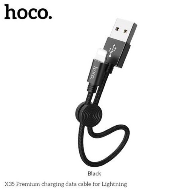 DÂY SẠC ĐIỆN THOẠI IPHONE HOCO 25CM DÂY DÙ🌟📢HCM-HÀNG SẲN-GIAO HOẢ TỐC🌟