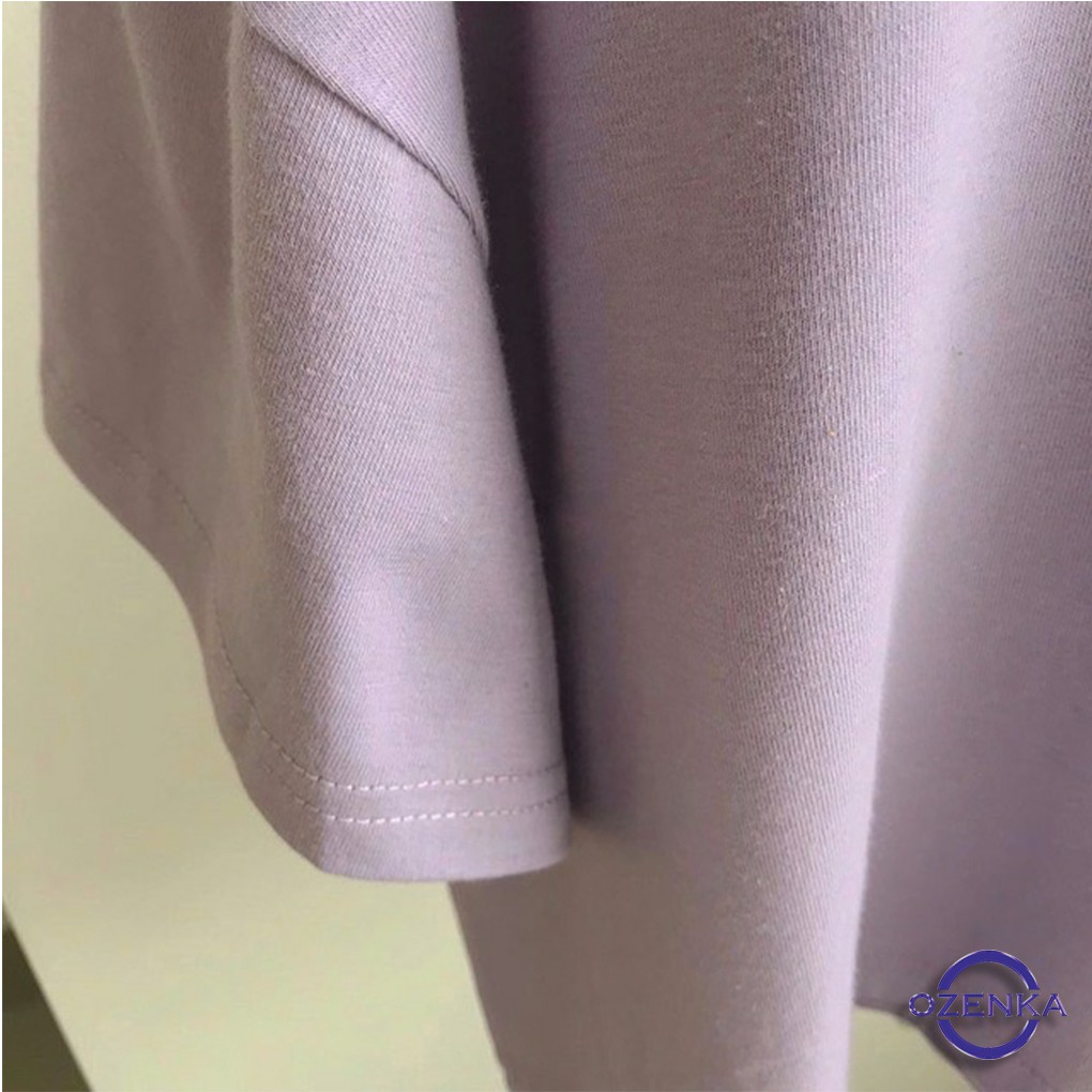 Áo croptop cổ tim cộc tay rộng ozenka , áo thun crt nữ ngắn màu đen trắng chất cotton 100% free size dưới 55 kg | BigBuy360 - bigbuy360.vn