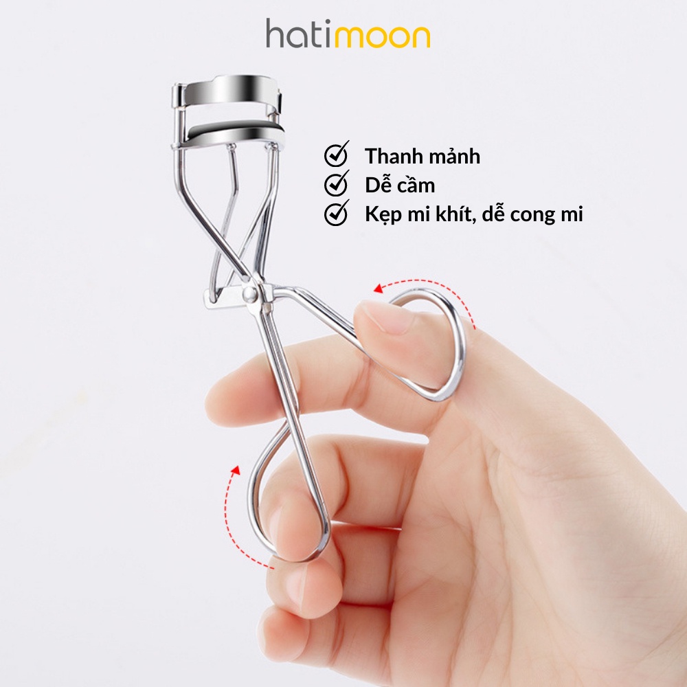 Kẹp mi, bấm mi , kẹp cong mi mini nhỏ gọn tiện dụng Hatimoon H0018