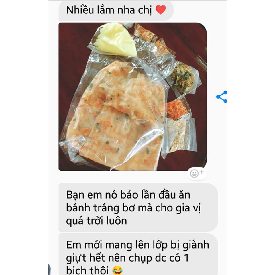[NOWSHIP] BÁNH TRÁNG BƠ SIÊU NGON