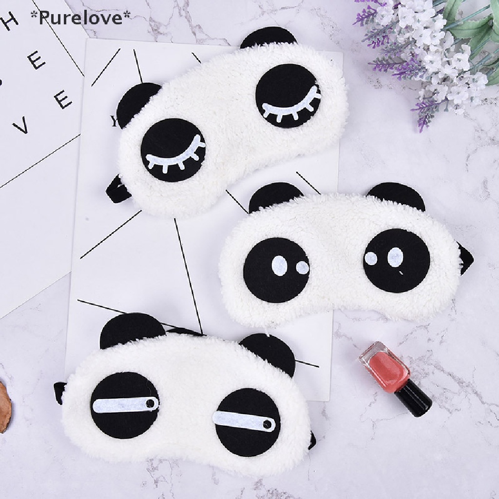 1 Miếng Bịt Mắt Ngủ Hình Gấu Trúc Dễ Thương