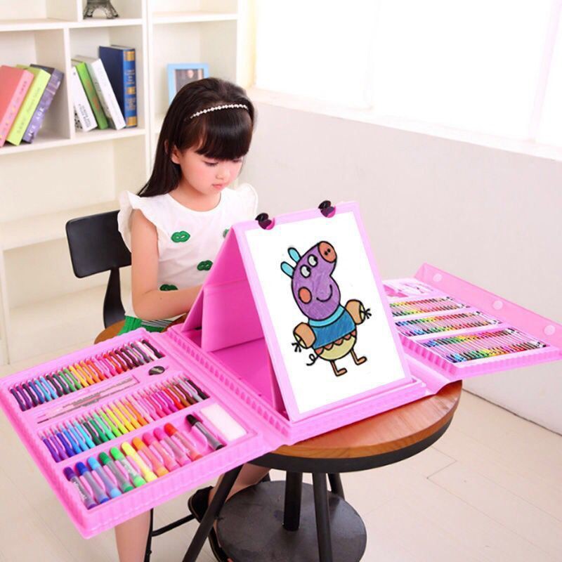 cây bút♈❡Trẻ em màu nước bút vẽ bộ cọ vẽ bảng bàn chải trẻ em có thể giặt được bút màu bút chì màu vẽ sơn dầu Món quà tu