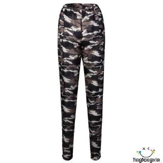 Quần Jogger Nữ Hoạ Tiết Camo