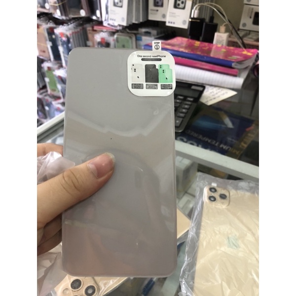 Dán cường lực 5D mặt sau độ lên IPhone 11 Pro Max cho IPhone X-IPhone XS Max