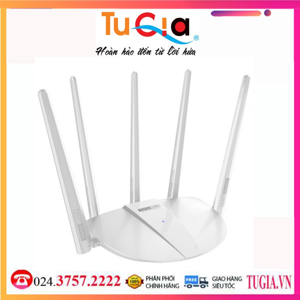 Router Wi-Fi Băng Tần Kép AC1200 Totolink A810R- Hàng chính Hãng