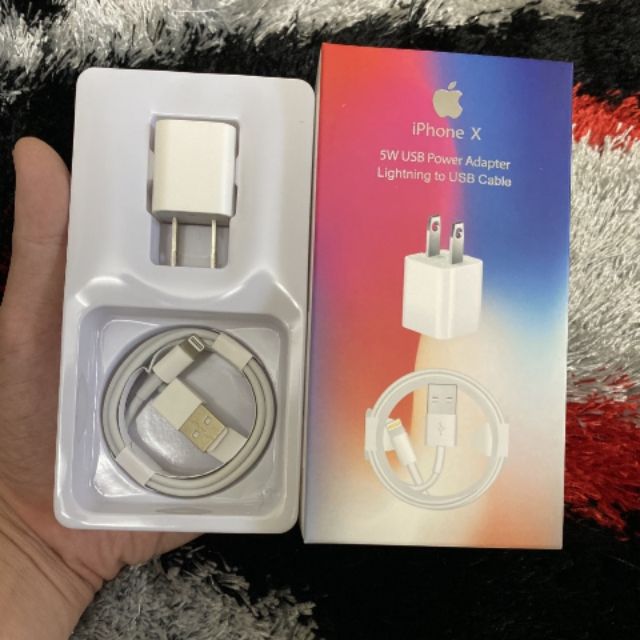 Bộ Sạc IPhone X ( Sạc Nhanh Cho Các Dòng IPhone 5 Trở Lên)