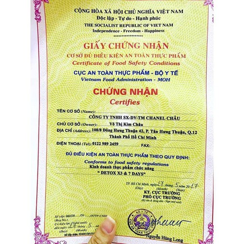 Giảm Cân Detox cho mẹ sau sinh (55-60v)