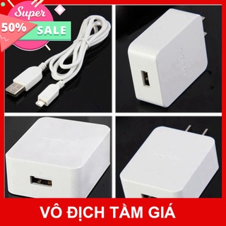 ZIN OPPSaleO) Bộ Sạc Nhanh OPPO AK-933. 5v - 2A Chân Micro USB NEW. Dùng Cho Tất Cả ĐT androi .