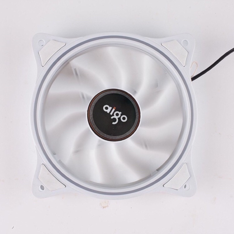 🔥🔥 Quạt làm mát máy tính cực đẹp hàng chính hãng AIGO - MÀU TRẮNG 🔥🔥