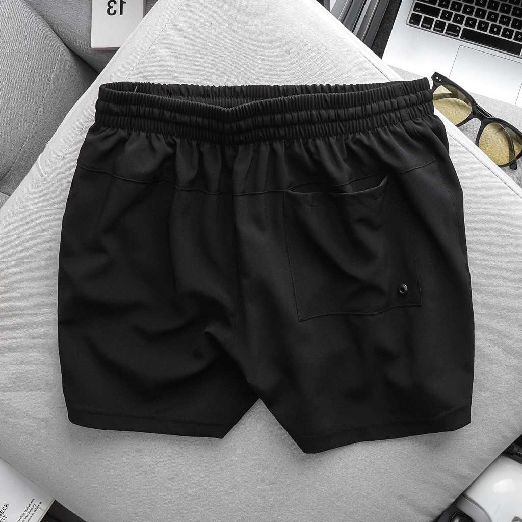 Quần short thể thao nam hai lớp ,quần đùi chạy bộ, tập gym, mặc nhà chất nhẹ mát thấm hút, lên chuẩn phom - QSA9