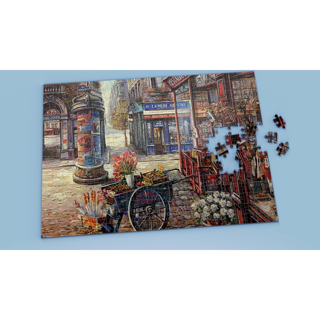 Tranh ghép hình Artistic - Tranh ghép hình PAINTING - Mẫu 11 - Nhận in theo yêu cầu