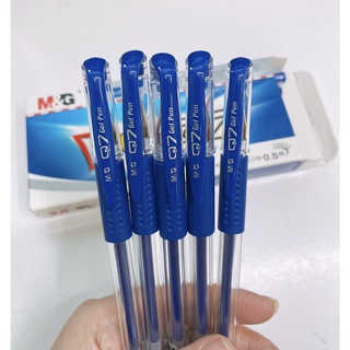 Bút gel mực xanh
