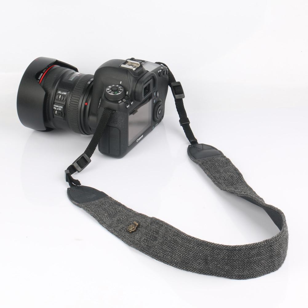 Dây đeo máy ảnh phong cách vintage cho máy ảnh Sony Nikon Canon Olympus DSLR