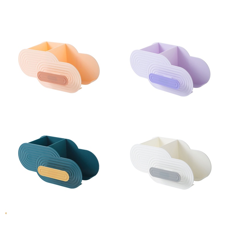 Giá Đỡ Bàn Chải Đánh Răng / Lược Chải Tóc Gắn Tường Đa Năng Tiện Lợi Dành Cho Nhà Tắm