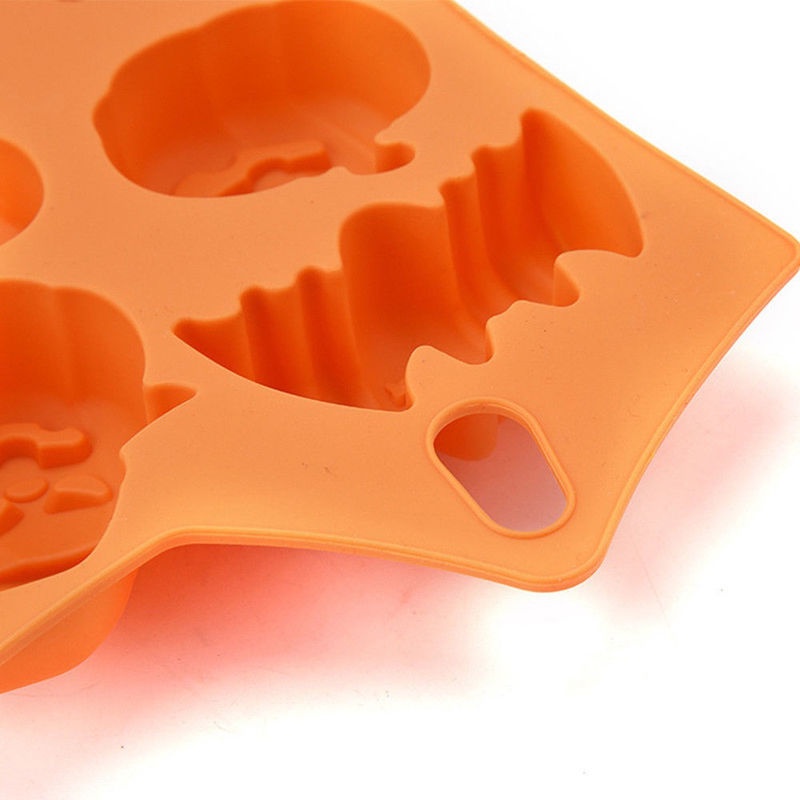 Khuôn Silicone Làm Bánh Tạo Hình Chủ Đề Halloween Độc Đáo Tiện Dụng
