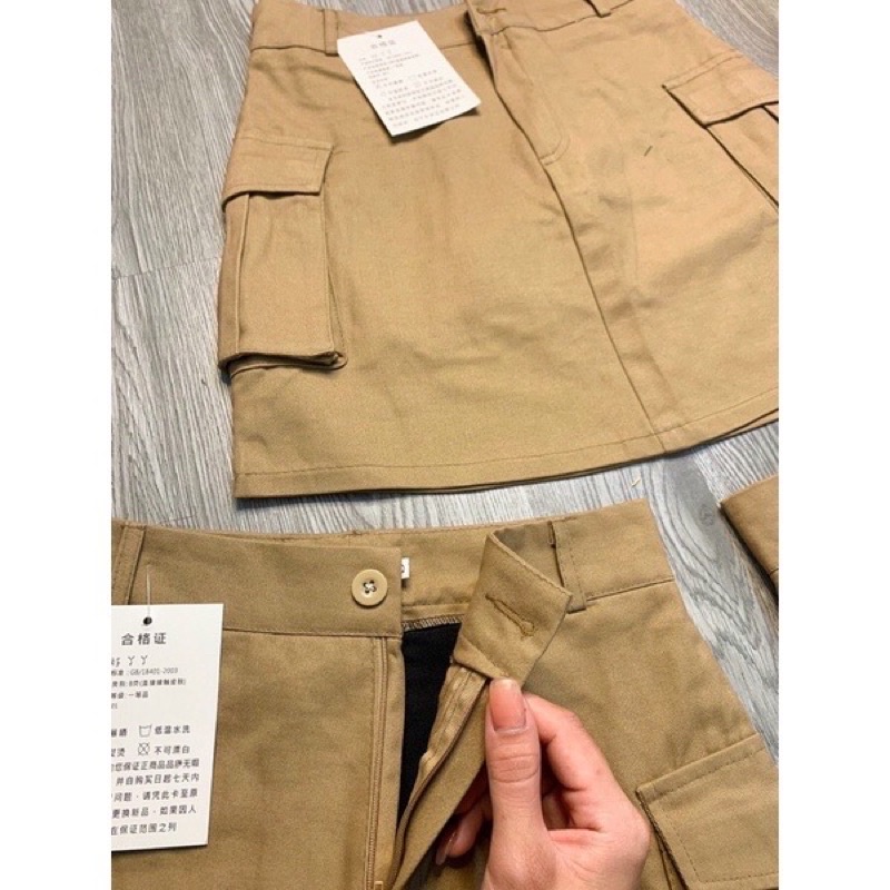 CHÂN VÁY KAKI TÚI HỘP SIÊU XINH