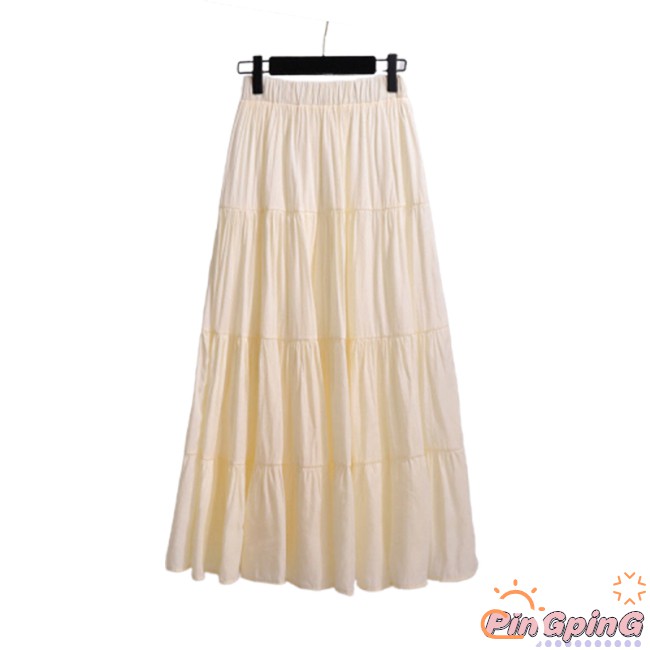 Chân Váy Dài Xếp Ly Thời Trang Nữ Tính