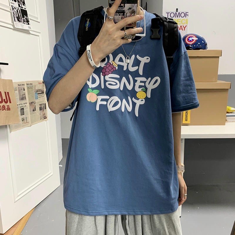 Áo phông form rộng tay lỡ unisex - Disney- Sỉ số lượng lớn