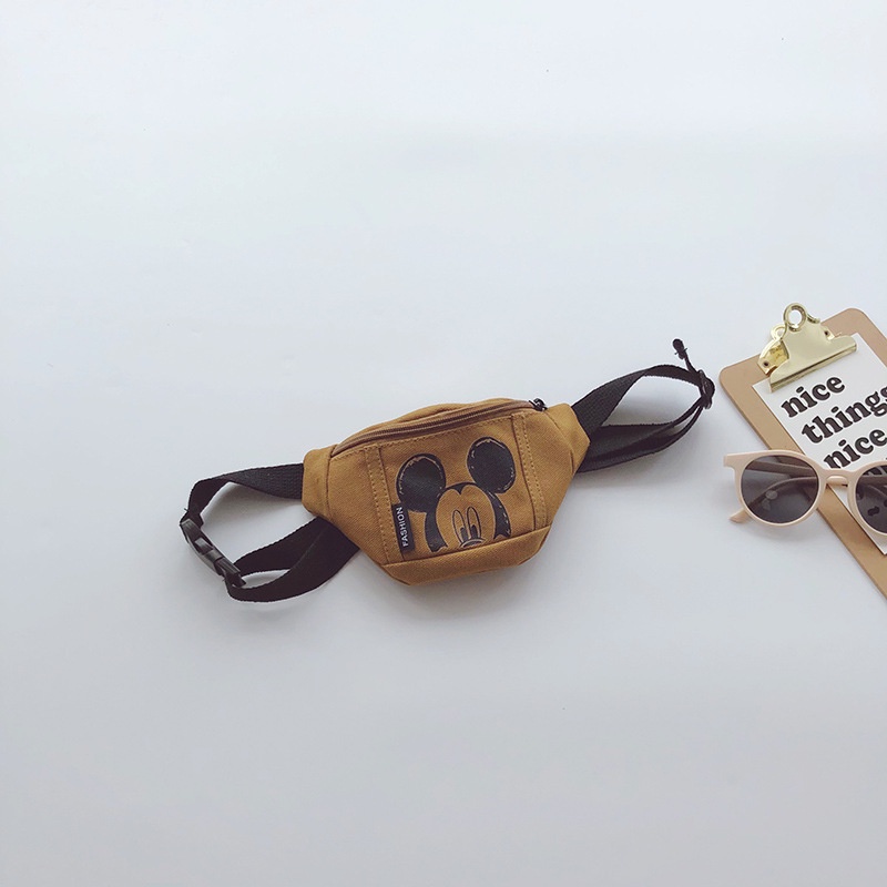 Túi Đeo Chéo Hình Chuột Mickey Dễ Thương Cho Bé