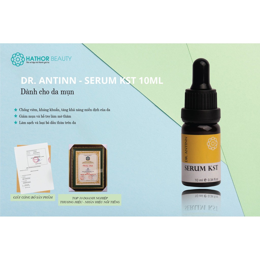Siêu Serum giảm mụn thâm Dr Antinn Serum KST 10ml- 𝐇𝐚𝐭𝐡𝐨𝐫 𝐁𝐞𝐚𝐮𝐭𝐲