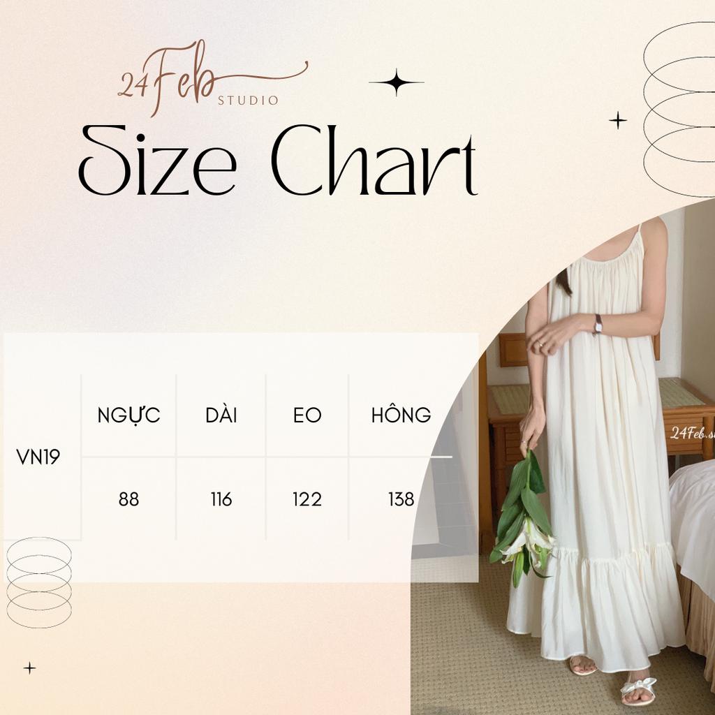 Váy hai dây đũi xước đuôi cá dáng maxi phong cách Vintage Hàn Quốc