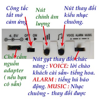 CHUÔNG BÁO ATA 116