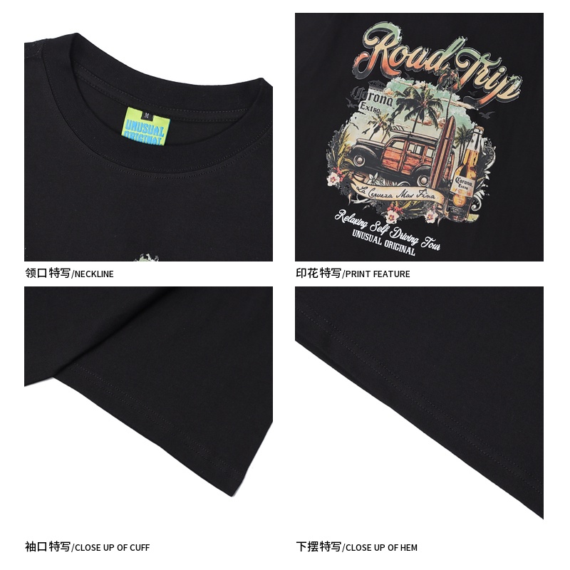 Áo Thun Tay Ngắn Dáng Rộng In Họa Tiết Thời Trang Hàn Quốc Xinh Xắn Cho Nữ