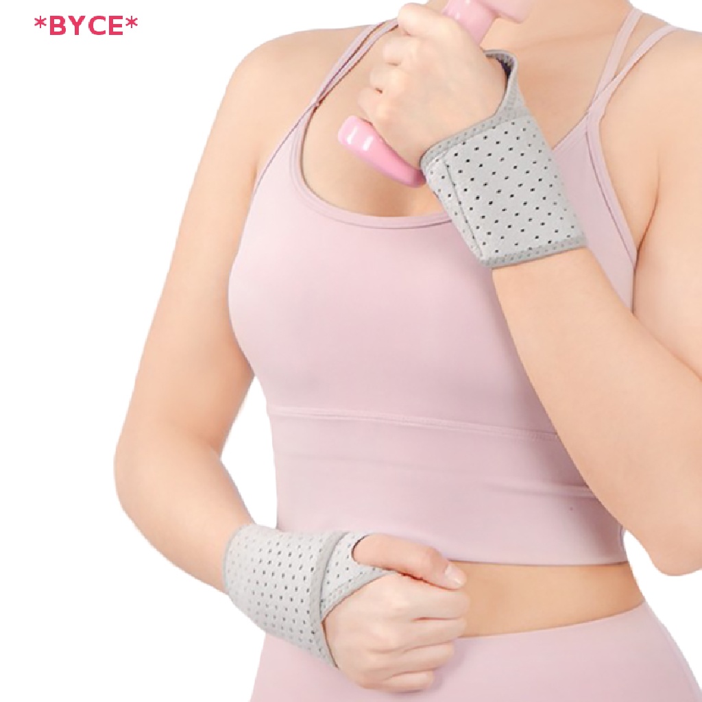 Byce > Đai Quấn Bảo Vệ Cổ Tay Chất Lượng Cao Hỗ Trợ Cột Bong Gân Khi Tập Gym Mới