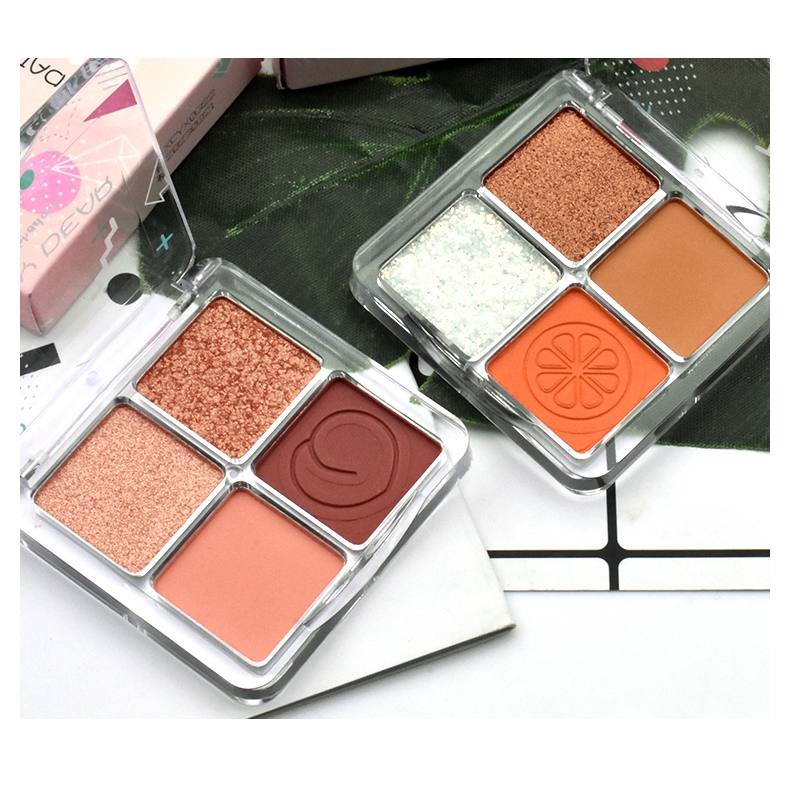 Phấn mắt 4 màu kim tuyến lấp lánh kháng nước thời trang | BigBuy360 - bigbuy360.vn