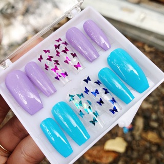 Móng úp dán thiết kế {MINI 🦋}