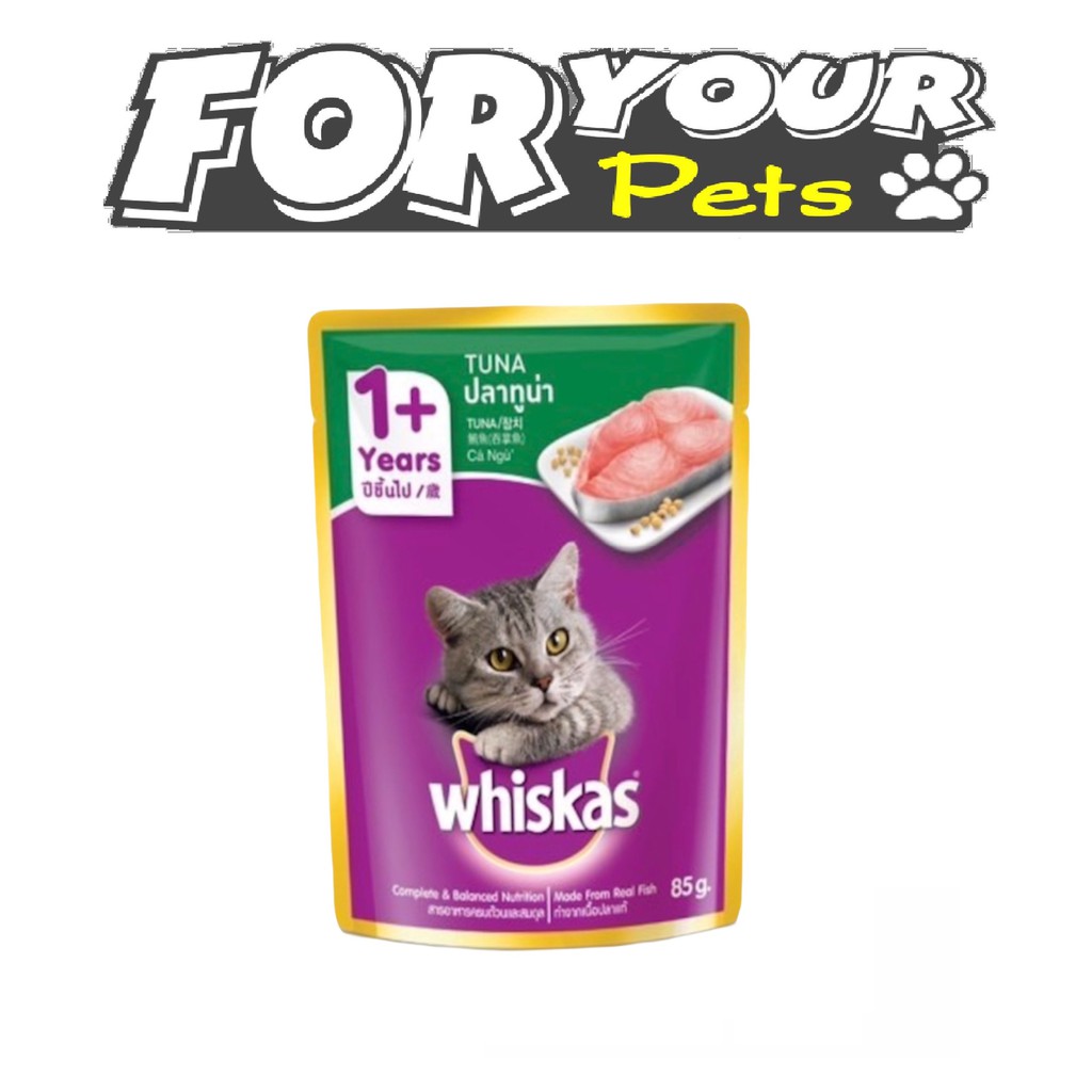 PATE WHISKAS CHO MÈO TRÊN 12 THÁNG TUỔI GỒM 4 VỊ - &quot; SIÊU HOT, SIÊU NGON&quot;