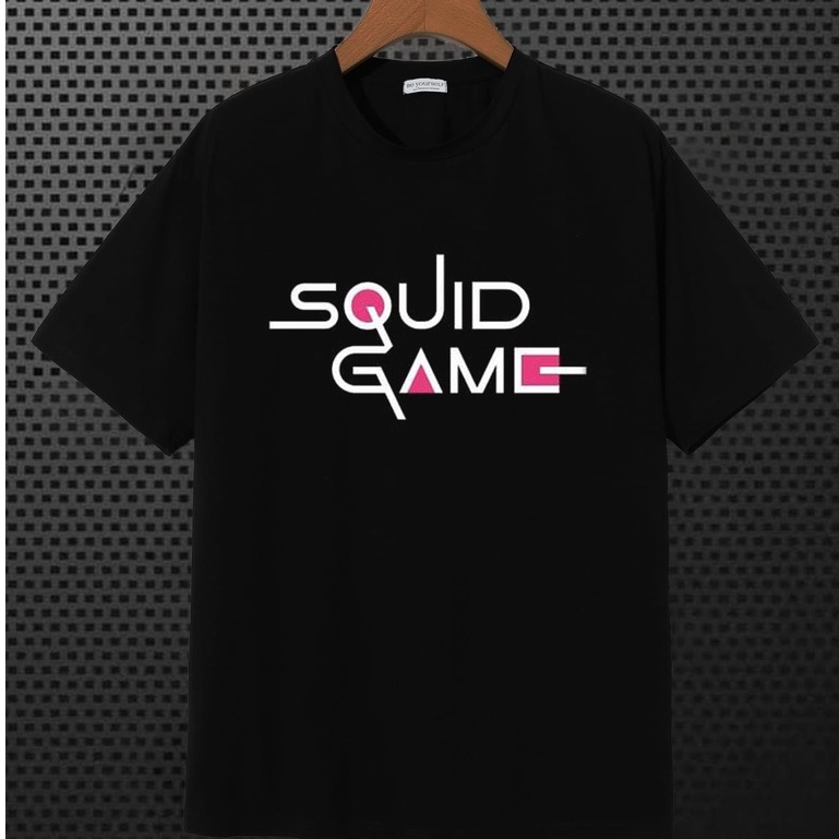 Áo thun SQUID GAME tay ngắn Be Yourself unisex size M L XL - SQUID GAME TRÒ CHƠI CON MỰC