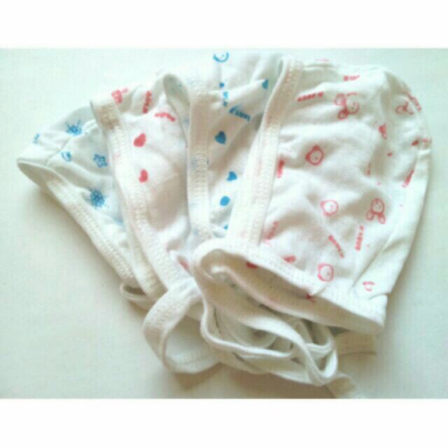 Mũ sơ sinh mềm, mũ cotton sơ sinh