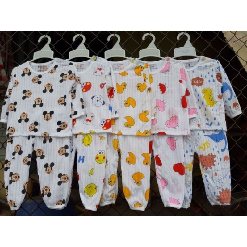 (xã kho )bộ cotton giấy dài tay quần dài bé gái/ bé trai size đại 15-25kg