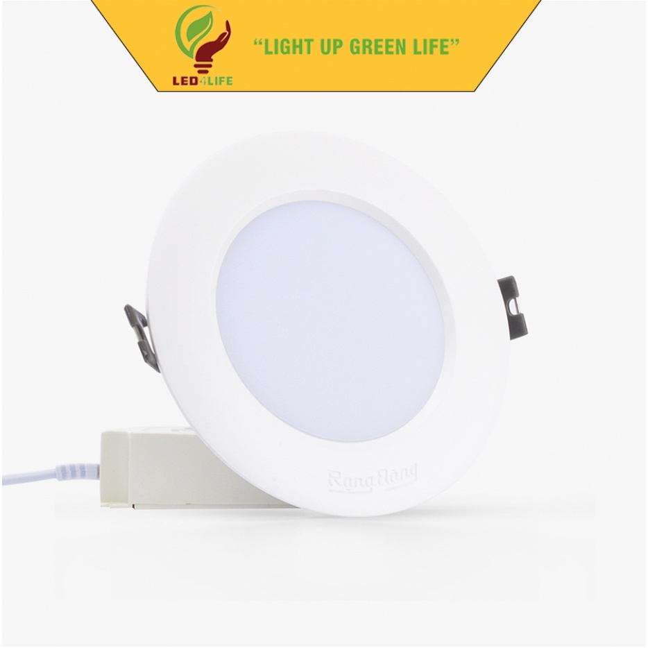 Đèn LED Âm trần Downlight Đổi màu Rạng Đông MODEL: AT02 ĐM 90/9W