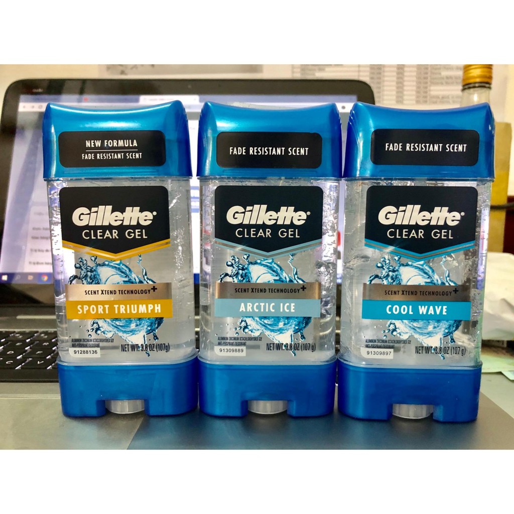 Gel Khử Mùi Cho Nam Gillette Của Mỹ 107g