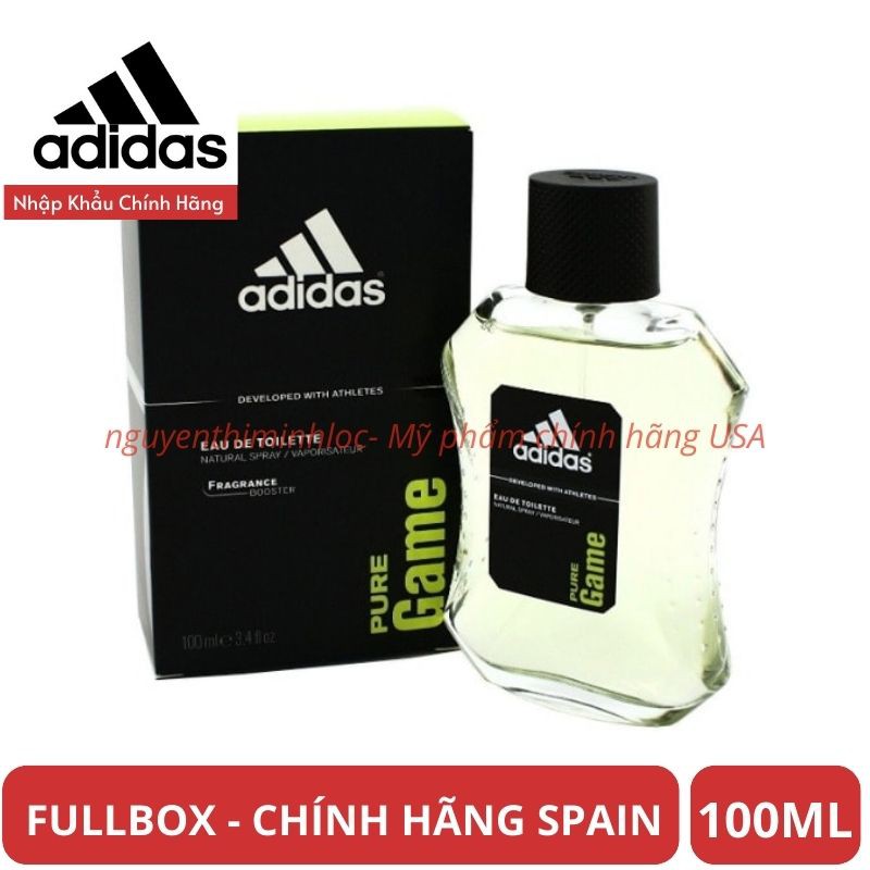 NƯỚC HOA ADIDAS - Pure Game New 100ml EDT #Pure Game
