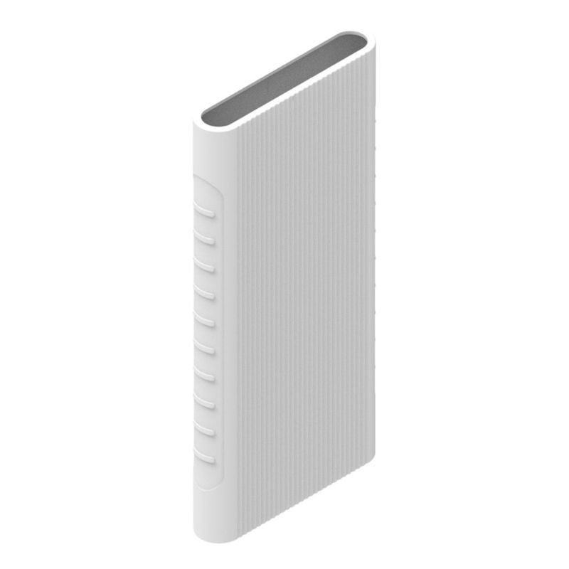 Vỏ Bọc Da Hai Cổng Usb Cho Xiao Mi Power Bank 2 10000 Mah Plm09zm