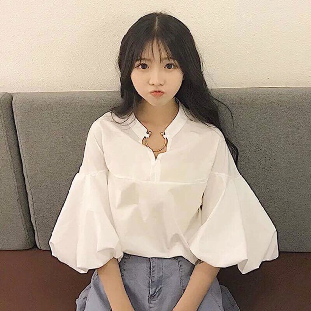 Ulzzang Style | Áo tay phồng