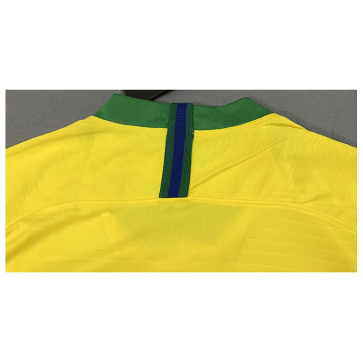 Bộ đồ đồng phục đá banh áo + quần Brazil Jersey World Cup 2018 thời trang cho nam