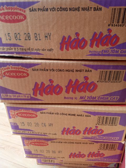 Mỳ tôm chua cay hảo hảo