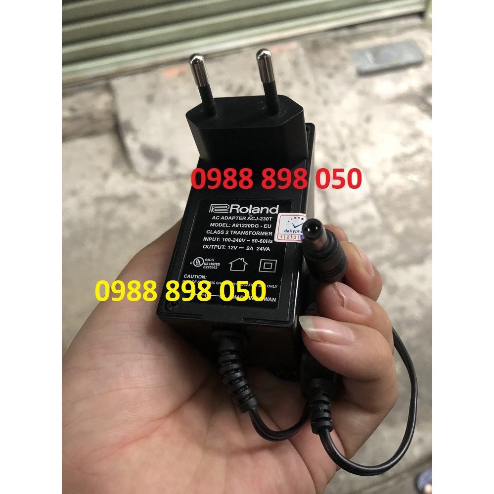 cục nguồn đàn roland 12v 1a-2a