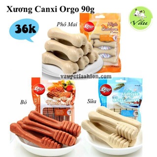 Xương gặm Orgo thơm miệng nhiều vị