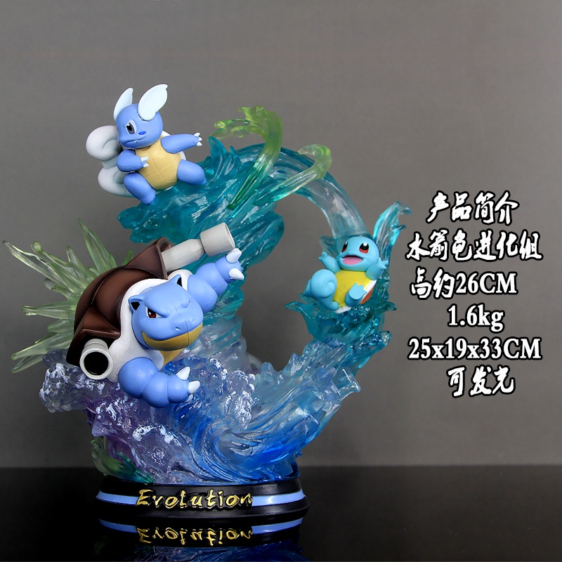 Mô Hình Nhân Vật Rồng Lửa Jenny Turtle Miaogenggui Trong Pokemon