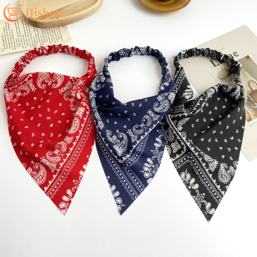 Băng Đô Vải In Họa Tiết Xinh Xắn Cho Nữ