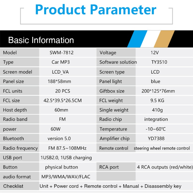Thiết Bị Truyền Nhận Tín Hiệu FM Bluetooth Cho Xe Hơi